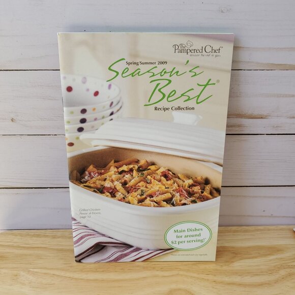 The Pampered Chef Seasons Best Recipe Collection Lot 2004, 2009, 2010 - Picture 8 of 14
